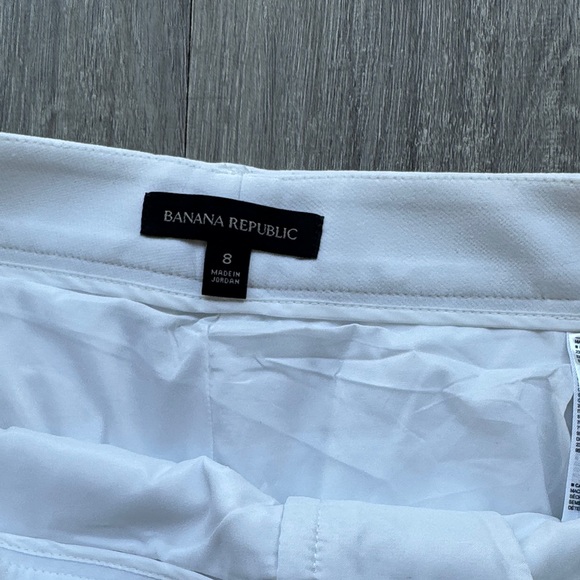 Banana Republic White Women's Bermudas - Picture 3 of 3
